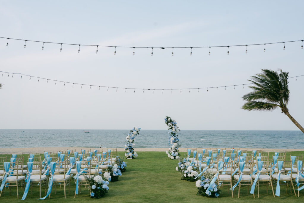Da Nang beach lawn wedding venue