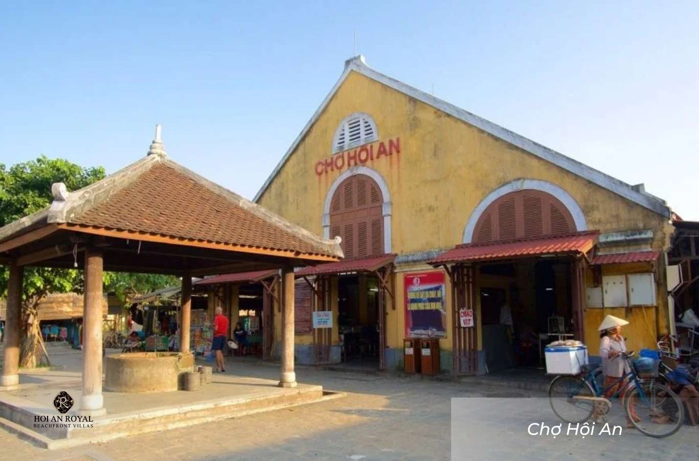 Chợ Hội An - Chợ truyền thống nằm gần bến sông