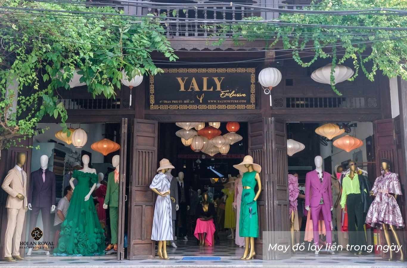 Hội An nổi tiếng với dịch vụ may đo nhanh chóng, giúp bạn sở hữu bộ trang phục hoàn hảo chỉ trong vòng một ngày