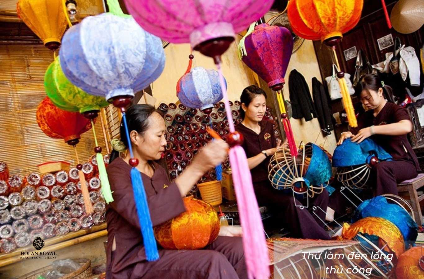 Making lanterns is a great way to explore Hoi An's artisan heritage.