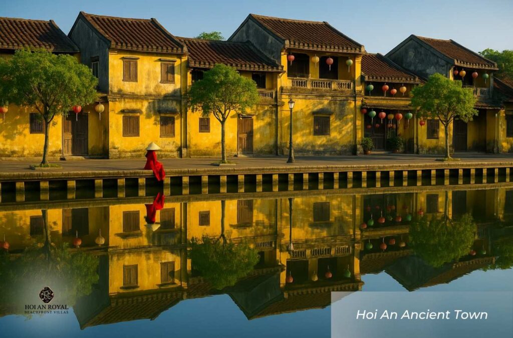 Hoi An Ancient Town is a historic urban area located on the lower reaches of the Thu Bon River