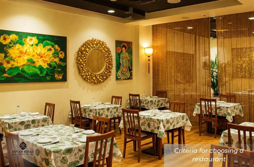 With these criteria, finding an answer to "where to eat in Hoi An" becomes easier and worry-free.