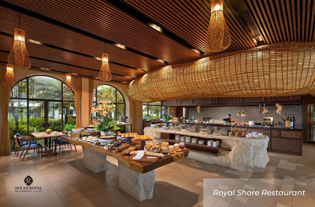 Royal Shore Restaurant at Hoi An Royal Beachfront Villas