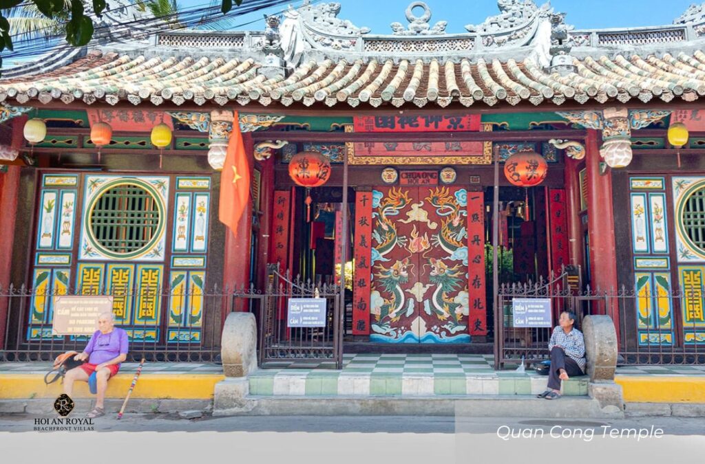 Quan Cong shrine is one of the historical relics tied to the vibrant trading period of Hoi An