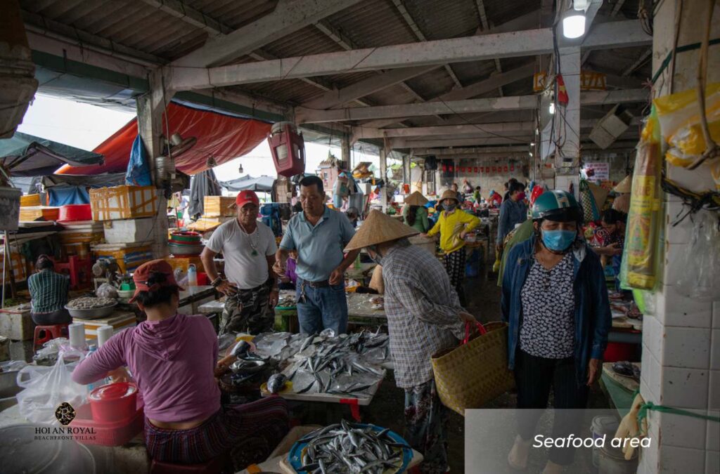 Seafood zone in Hoi An Market