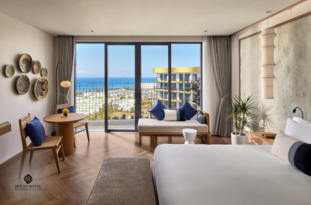 Deluxe (Twin) Ocean View Room at Wyndham Hoi An Royal Beachfront Resort & Villas
