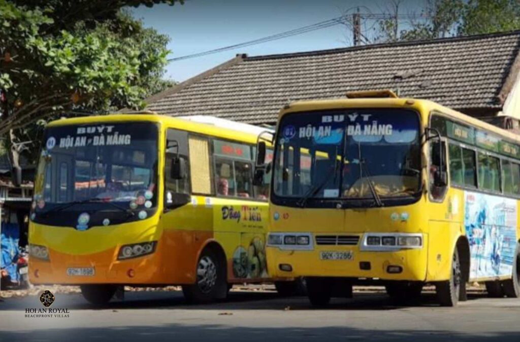 The bus from Da Nang to Hoi An has many trips, is easy to catch, and saves money