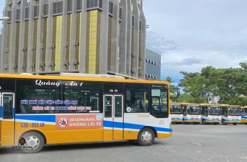 Bus from Da Nang airport to Hoi An