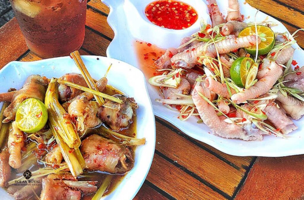 Spicy chicken feet