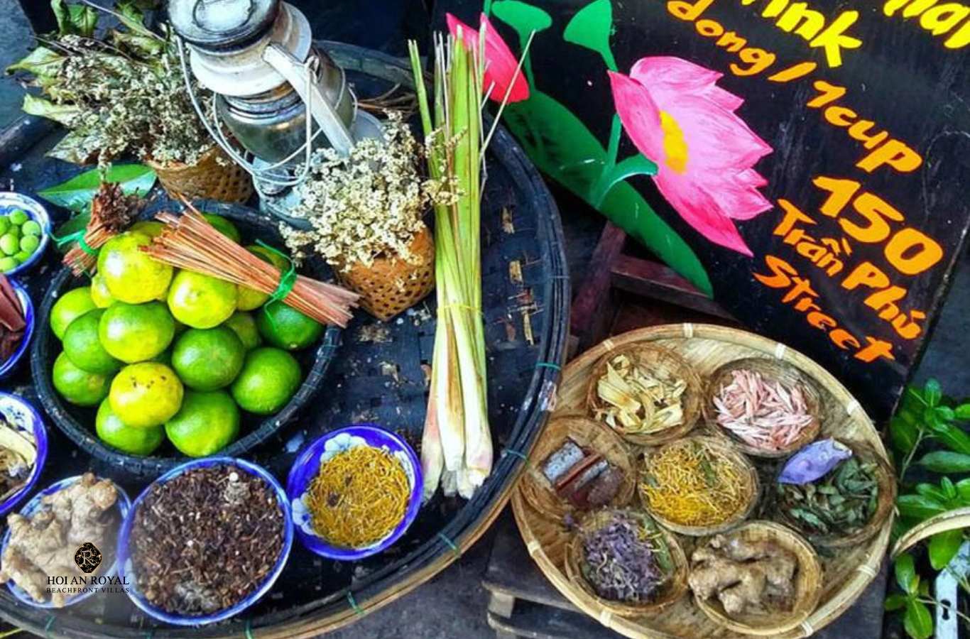 Nguyên liệu pha chế nước Mót Hội An