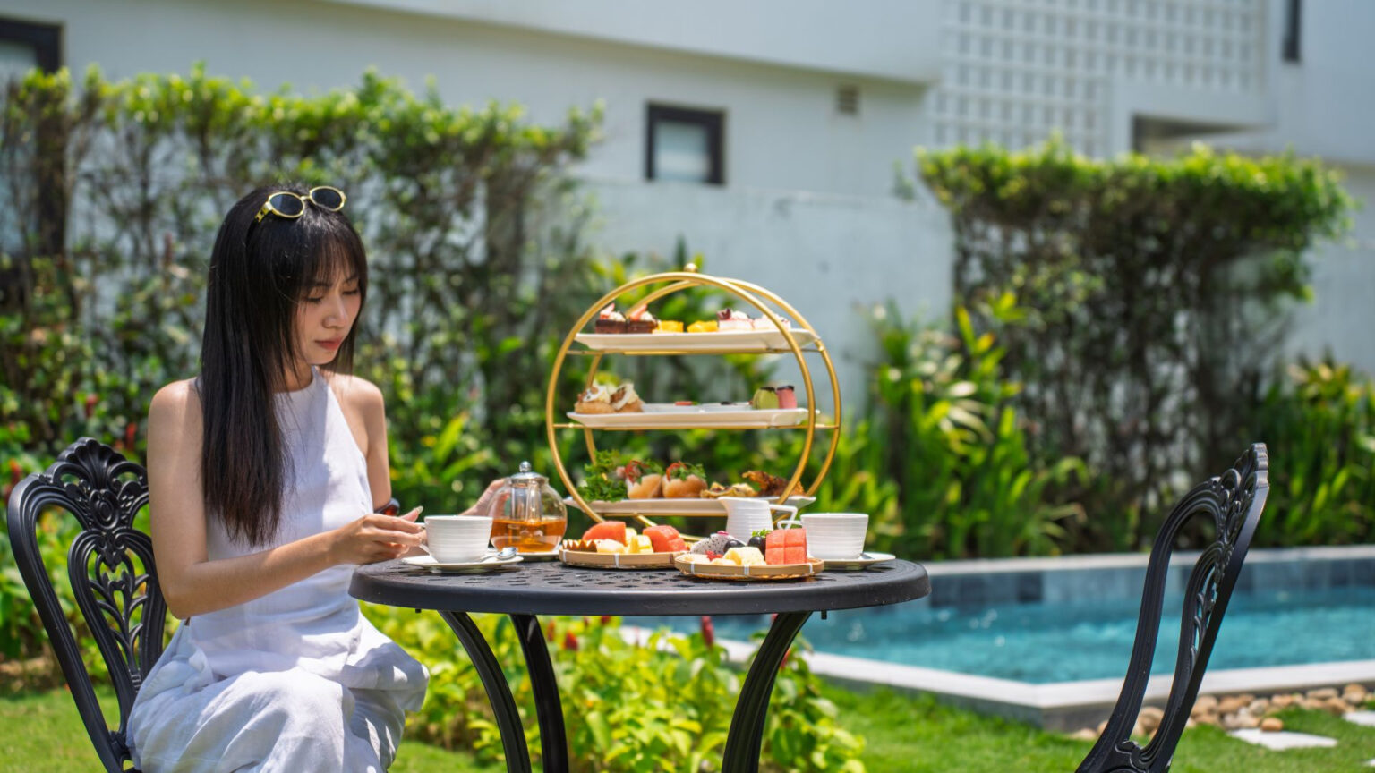 da nang resort afternoon tea